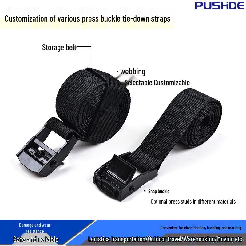 Buckle Lashing Cargo & Motorcycle Tie-Down Straps - Ratchet & Pallet Straps for Yacht & Car