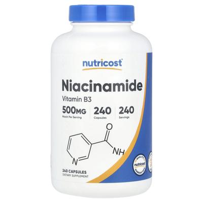 Niacinamid, 500 mg, 240 Kapseln