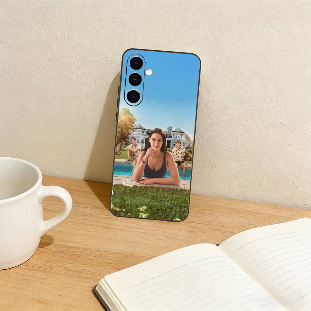 The S-Summer I Turned Pretty    Phone Case For Samsung Galaxy A73,A72,A71,A70,A53,A52,A51,Others Soft Black Cover