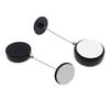 Set of 4 Retractable Cable Lanyard with Double Side Adhesive for Remote Controls and Game Devices Up to 100cm Long