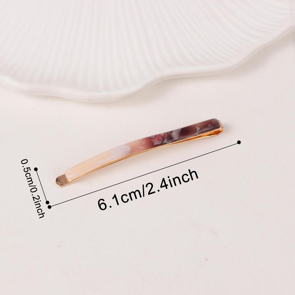 Zhuyao Agrafă de păr elegantă în formă de U pentru cocuri pentru femei