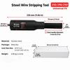19 Pins Air Hammer Needle Hardened Alloy Steel Air Descaler Needle Descaling Needle  Paint Removal