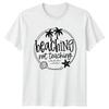 Beaching Not Teaching Teacher Vacation Hobbies Unisex Unisex Graphic Tee