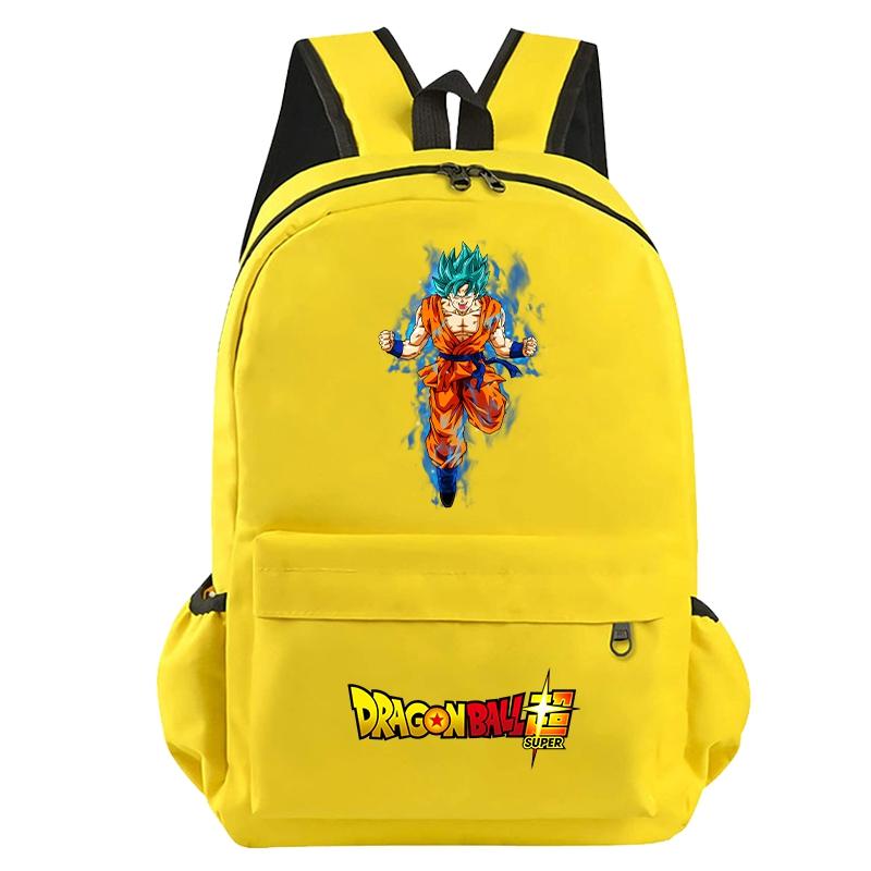 Anime Dragon Ball Printed Boy Girl Schoolbag Student Boy Girl Schoolbag Document Bag Children Teenager Breathable Bagpack Waterproof School Bag