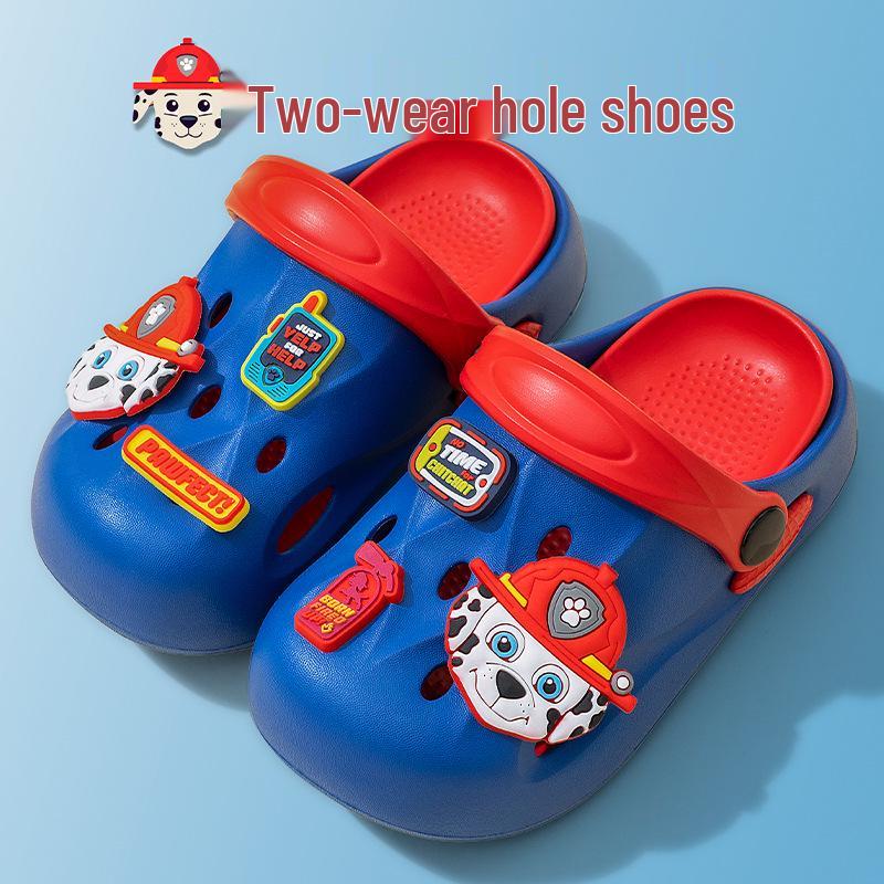 Paw Patrol Kinder rutschfeste Cartoon-Clogs - Sommer-Strandsandalen für Jungen & Mädchen