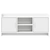 TV Stand 102 x 33 x 47 cm White Engineered Wood