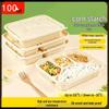 Eco-Friendly Biodegradable Corn Starch Disposable Meal Boxes
