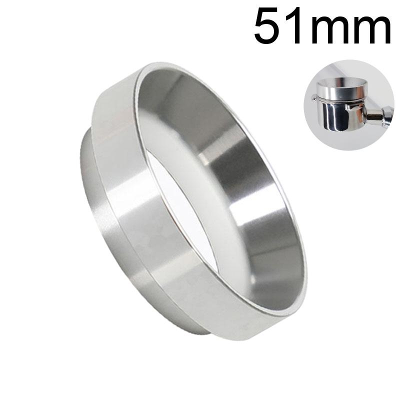 Aluminum Intelligent Dosing Ring For Bowl Coffee Powder Espresso Barista Tool For 51//53/54/58MM Profilter Coffee Tamper