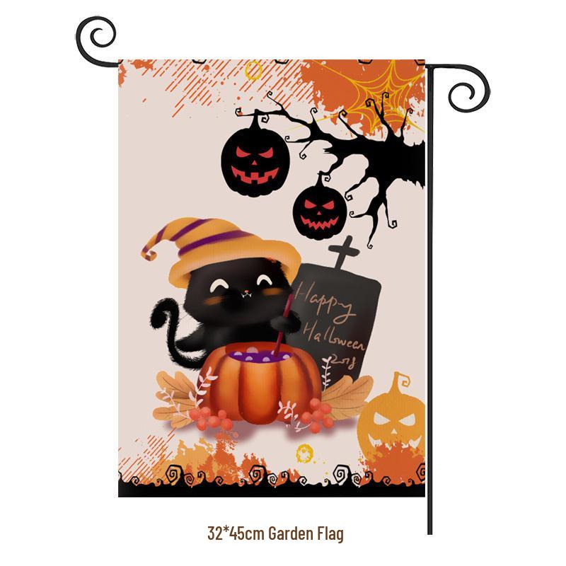 Halloween Garden Flag - New Cross-Border Design