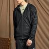 adidas Original Embossed Polar Fleece Full-Zip Hoodie 'Black' Men's IJ6427