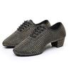 New Adult Women Latin Dance Shoes Ladies Modern Standard Dancing ShoesTeachers Shoes Indoor Heeled 3.5cm