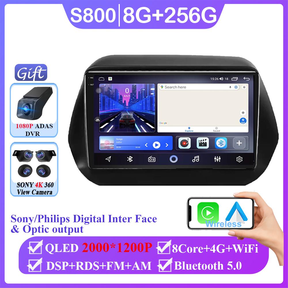 Android 14 For Chevrolet Camaro 6 2015 - 2025 Car Radio Stereo Multimedia Video Player 5G WIFI GPS Navigation Wireless Carplay