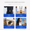 2026 New Model Waist-Mounted Fan for Outdoor Sports, High-Speed Waist Clip Fan, Flashlight, 100-Speed Neck Fan
