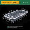 Disposable Rectangular Takeaway Food Containers