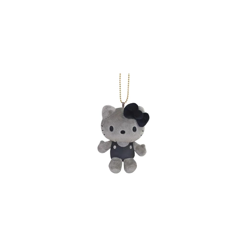 Nakajima Corporation Hello Kitty Mascot Collection Standard Black 10x8.5x4.5cm Plush Toy