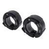 2PCS Barbell Clamps Magnetic Quick Release Weight Bar Plate Locks Collar Clips for 50mm Barbell Workout Weightlifting