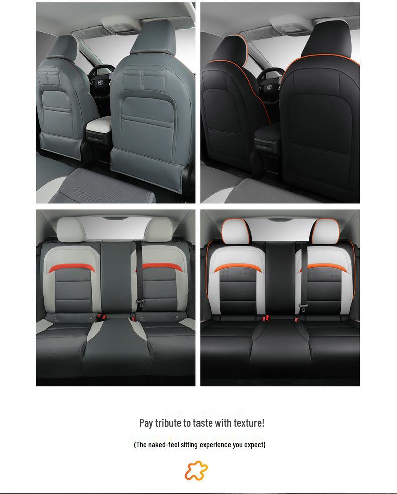 MG Mulan Special Car Seat Cushion: Universal Full Surround Leather Cover for Five Seats
