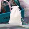 10Pcs/Lot 7x9 9x12 10x14 13x18cm Coffee Beans Storages Bag Plants Gift Pouches Jute Jewelry Sachet Xmas Party Decoration Pocket