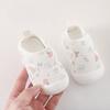 Koreanische 0-1-2 Jahre Alte Babys Neue Kinder Netzschuhe Kleinkindschuhe Jungen Mädchen Hohl Atmungsaktive Netzsandale Babykleidung
