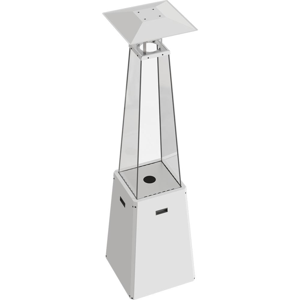 Outdoor Gas Heater Umbrella BS Steel 12 kW Set