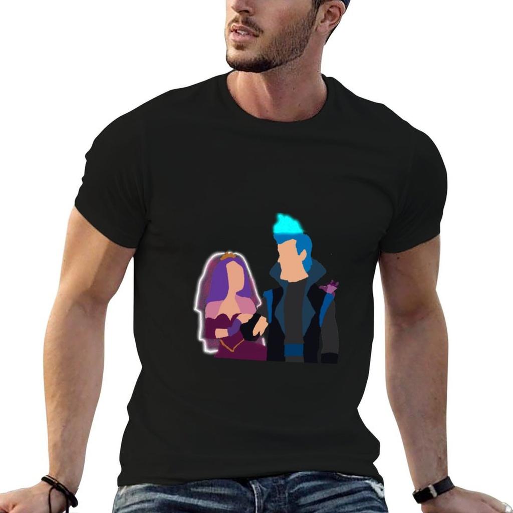 Mal and Ben Wedding TShirt man t shirt cotton high quality man t shirts for men TShirt