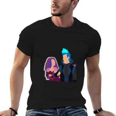 Mal and Ben Wedding TShirt Man T Shirt Cotton High Quality Man T Shirts for Men TShirt