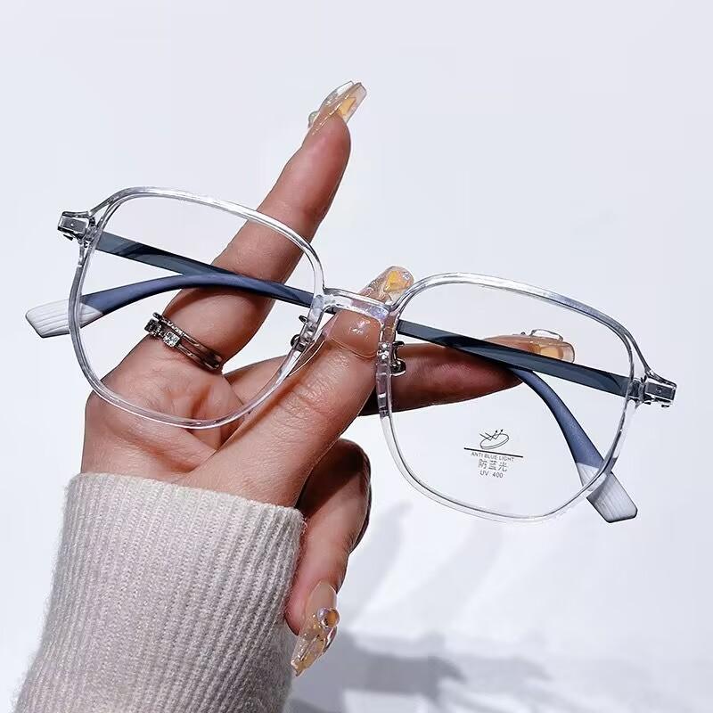 Unisex New Style Reading Glasses Men Women Ultralight Square Frame Presbyopia Prescriptions Fashion Oversized Far Sight Eyewear