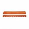 Wooden Mahjong Rack with Pusher 17 Inch Magnetic Scalloped Mahjong Tile Holder for Tiles Sorting and Gaming