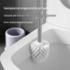 Danle Long Handle Toilet Brush with Holder