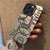 Animation Cartoon Suitable for Apple 15promax Mobile Phone Case Line Iphone16 Color Silver Case 14IMD Hard Case 13p