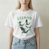 Funny Tom Lizard Meme Animal Lovers T Shirt For Unisex Unisex Cotton For Male TShirt Round Neck Hoppers Tees Clothing Printed