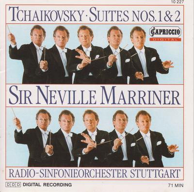 CD TCHAIKOVSKY, MARRINER; STUTTGART SY - Orchestral Suites Nos. 1 & 2  10227 Capriccio 1988 Germany Classical Used