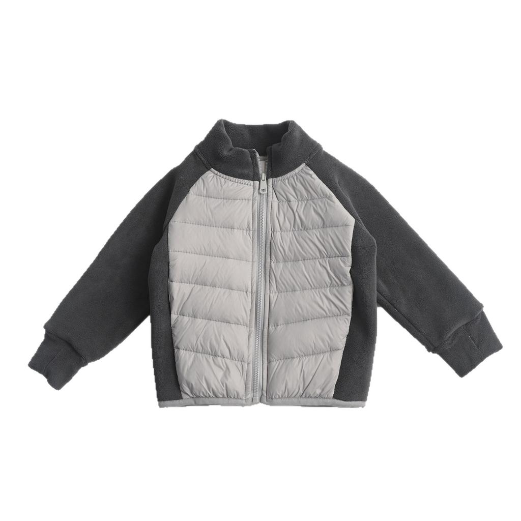 Autumn and Winter Fashionable Children's Patchwork Jackets and Lightweight Tops for Boys