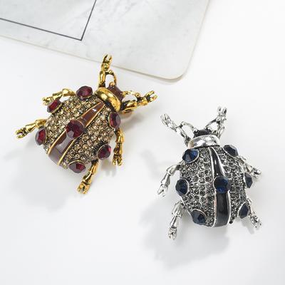 Divoký brouk Zvířecí brož Módní kovový brouk Scarab Pin Boutonniere Pins a brože