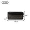 Makeup Organizer Bag For Travel With Breathable Polyester Fabric Large Capacity Compact Travel Cosmetic Case