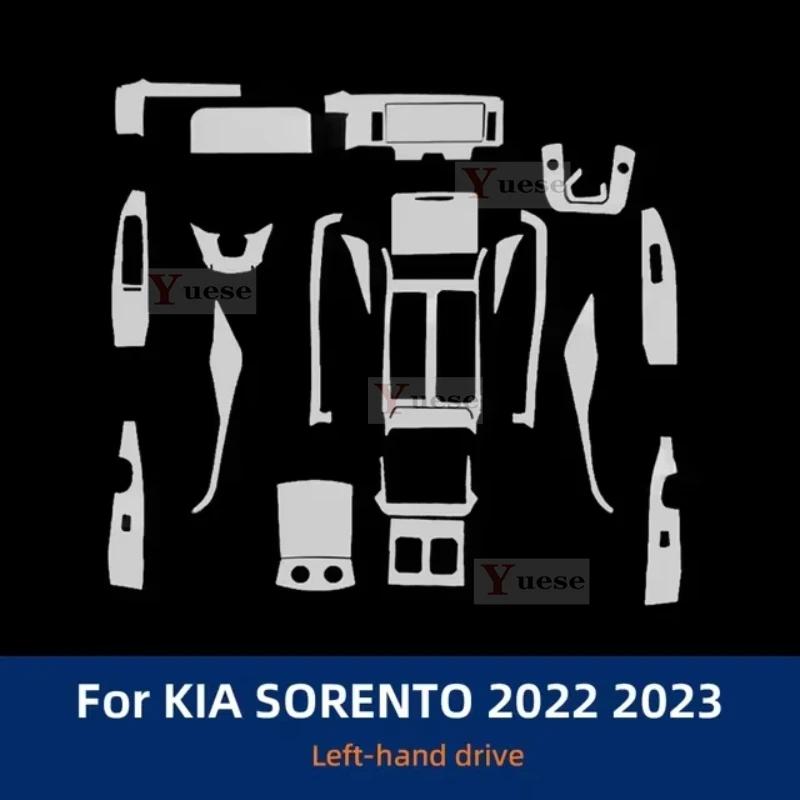 Für Kia Sorento Kratzfester Auto-Innenraum Navigation Tür Mittelkonsole Armaturenbrett TPU Schutzfolie