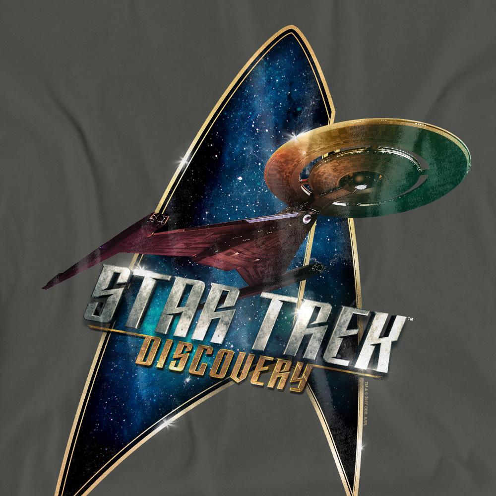 Star Trek: Discovery Unisex Adult Deco T-Shirt