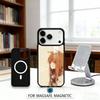 Anime S-Spice and W-Wolf Phone Case For iPhone17,16,15,14,13,12,Pro,Max,Magnetic For Magsafe Wireless Charging