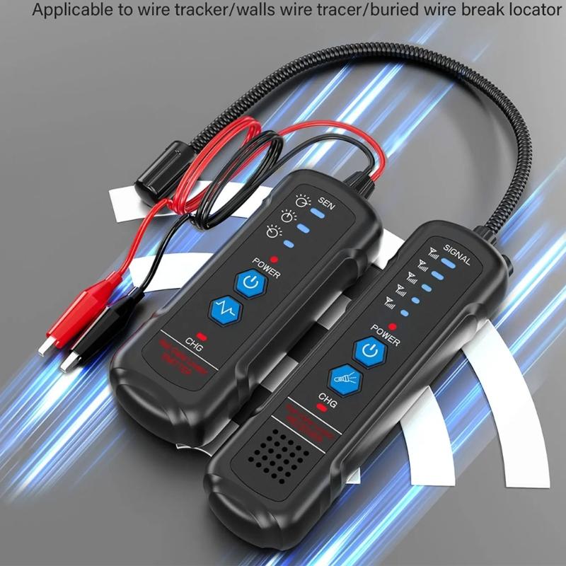 Professional Underground Cable Locator with 2M Depth Detection for Electrical Wire Tracing In Construction Sites