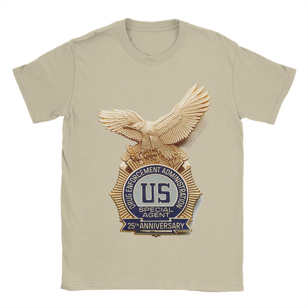 DEA US Federal Interdiction Agency Cotton TShirt For Mens Summer  Streetwear T Shirts ONeck Harajuku Tees Oversized Clothes