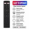 Universal Non-Voice TV Remote Compatible with JVC RM-C3363 Konka RM-C3329, Suitable for ANAM JVC Konka Smart Television Models