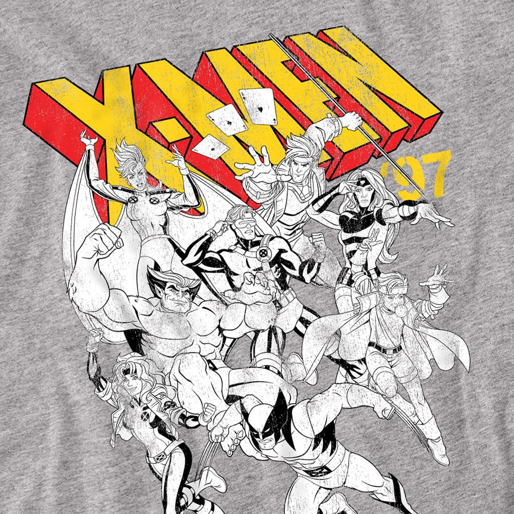 Marvel Unisex Adult X-Men Retro Team T-Shirt