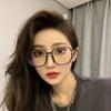 Vintage Square Metal Glitter Frame Reading Glasses Gafas Women Fashion Optical Eyewear Anti-blue Light Presbyopic Eyeglasses
