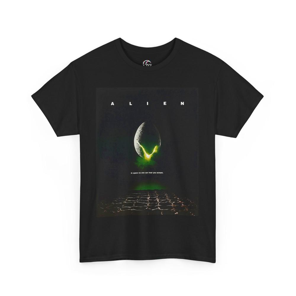 Alien Movie Poster Retro T-Shirt For Men Women Unisex T-Shirt L