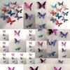 Colorful Metal Butterfly Hanging Decoration for Kindergarten, Mall, Jewelry Store, or Pastoral Corridor