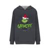 Women's Fashion Casual Hooded Sweatshirts Long Sleeve Christmas Printed Sweatshirts Top
