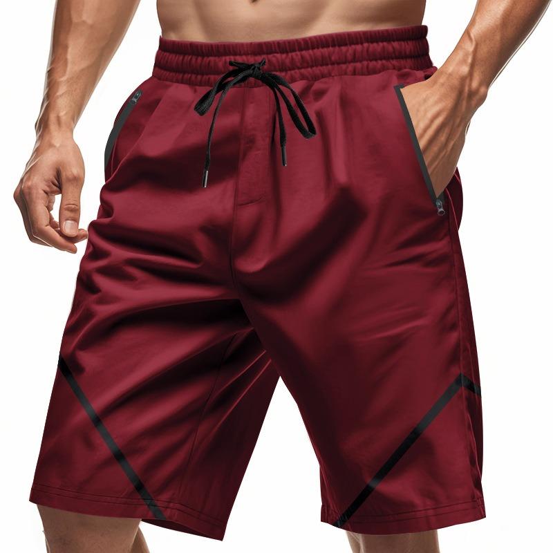 Summer New American Style Sports Shorts Light Luxury Simple Casual Beach Shorts for Men