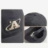 Spring Autumn New Short Brim Baseball Cap A Letter Embroidery Hip Hop Vintage Design Fashion Unisex Casual Hat For Outdoor Daily