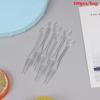 100Pcs/Bag Fruit Fork Mini Clear Plastic Forks Home Dining Food Cake Fruit Fork