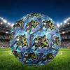 Batman Print Size 5 Soccer Ball, PU Wear Resistant Football for Match Training and Daily Practice, Birthday Gift for Soccer Fans
